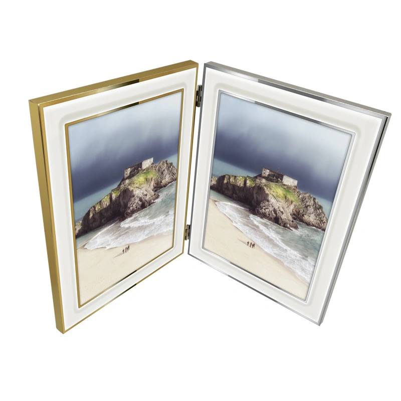Luxury Double Glass Photo Frame