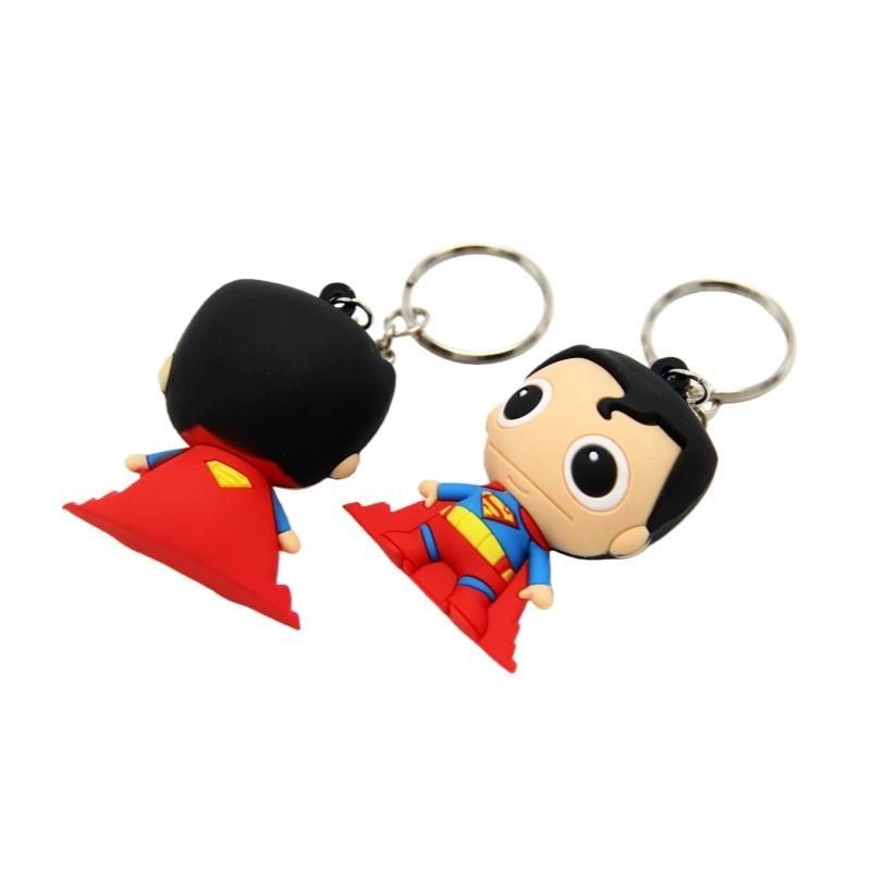 Custom Silicone Keychain with Cartoon Character Design | OEM ODM Manufacturer