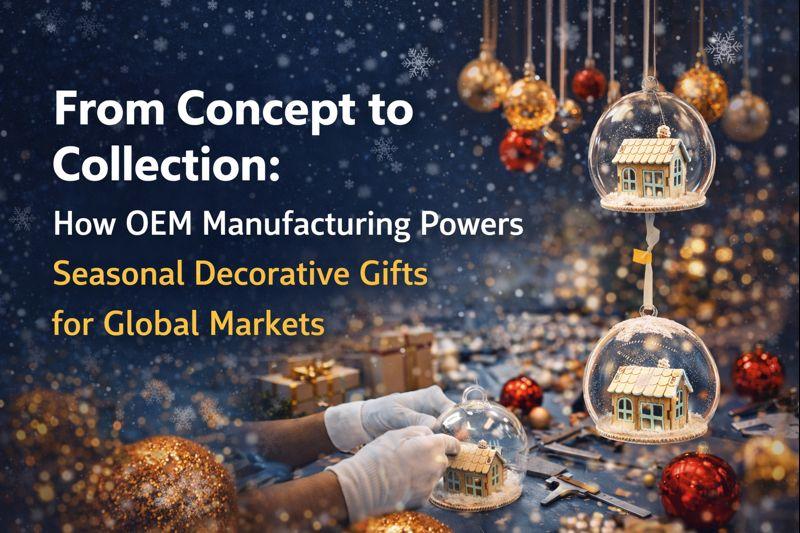 From Concept to Collection: How OEM Manufacturing Powers Seasonal Decorative Gifts for Global Markets