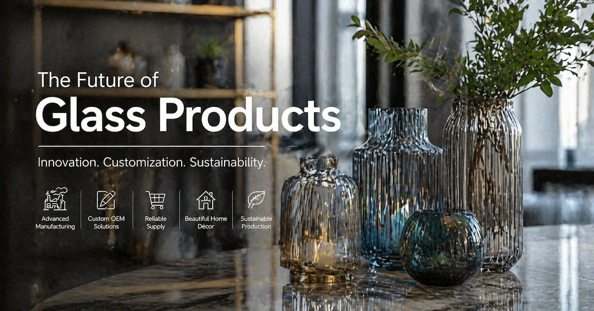 Glass Product Manufacturing Guide for Custom Glassware and Home Décor Buyers